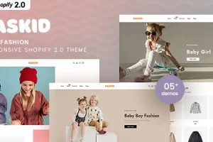 Kasfid v1.0 – 儿童时尚响应式 Shopify 2.0 主题