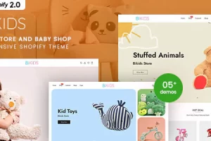 Bikids – 儿童商店和婴儿店响应式 Shopify 主题