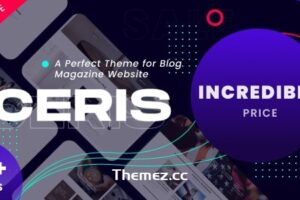 Ceris v4.6.2 – 杂志和博客 WordPress 主题