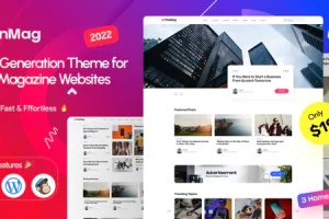 FinMag v2.3 – 现代杂志 WordPress 主题