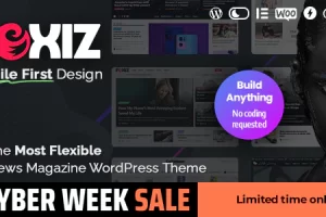 Foxiz v2.1.5 – WordPress 报纸新闻和杂志