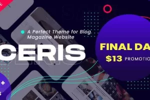 Ceris v4.6 – 杂志和博客 WordPress 主题