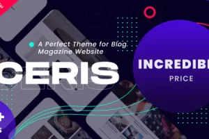Ceris v4.3 – 杂志和博客 WordPress 主题