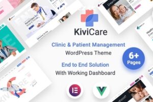 KiviCare v2.2.2 – 医疗诊所和患者管理 WordPress 主题