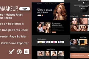 Gmaakeup v1.0 – 化妆师 WordPress 主题