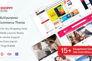 ShoppyStore v3.7.14 – WooCommerce WordPress 主题