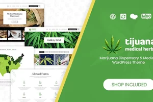 Tijuana v1.6 – Marijuana Dispensary & Medical WordPress Theme