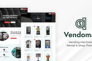 Vendomat v1.2.2 – 自动售货机 WooCommerce 主题