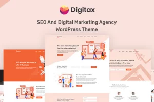 Digitax v1.1.5 – SEO 和数字营销机构 WordPress 主题