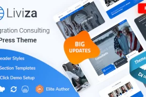 Liviza v3.3 – 移民咨询 WordPress 主题