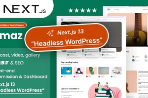 Ncmaz v2.0 – NextJs 无头 WordPress 博客、杂志