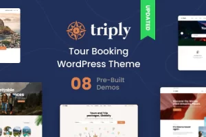 Triply v2.3.4 – 旅游预订 WordPress 主题