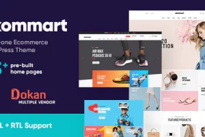 ekommart v3.8.9 – 一体化电子商务 WordPress 主题