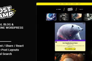 Postcamp v1.0.4 – 博客和杂志 WordPress 主题
