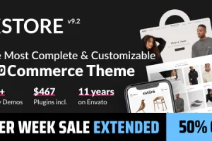 XStore v9.2.5 – 多用途 WooCommerce 主题