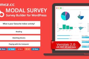 Modal Survey v2.0.1.9.7 – WordPress 投票、调查和测验插件