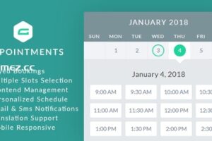 gAppointments v1.14.1 – Gravity Forms 的预约插件