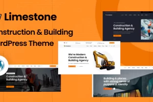 Limestone v1.0.2 – 建筑 WordPress 主题