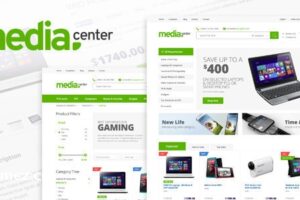 MediaCenter v2.7.21 – 电子商店 WooCommerce 主题