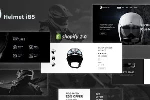 Helmati – 头盔商店 Shopify 模板