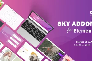 Sky Addons v2.0.1 – 适用于 Elementor Page Builder WordPress 插件