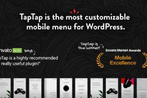 TapTap v5.7 – 超级可定制的WordPress移动菜单