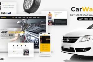Car Wash v2.8 – Auto Spa WordPress 主题