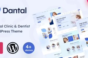 Dantal v1.02 – 牙科诊所和牙医 WordPress 主题
