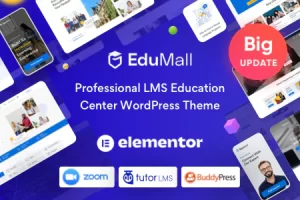 EduMall v3.7.0 – 专业LMS教育中心WordPress主题