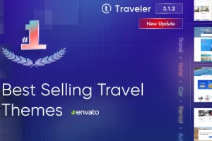 Traveler v3.1.2 – 旅行预订 WordPress 主题
