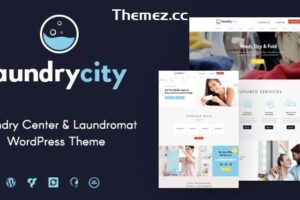 Laundry City v1.2.13 – 干洗和洗涤服务 WordPress 主题