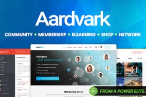 Aardvark v4.49 – 社区、会员、BuddyPress 主题