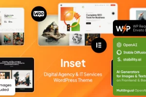 Inset v1.1.2 – 数字代理和 IT 服务 WordPress 主题