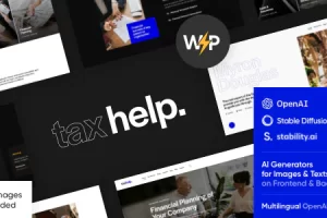 Tax Help v2.13 – 财务和商业会计顾问 WordPress 主题