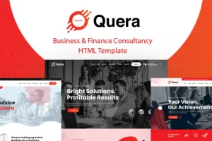 Quera – 商业与财务咨询 HTML5 模板