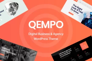 Qempo v1.3.0 – 数字代理服务 WordPress 主题