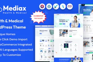 Mediax v1.0 – 健康与医疗 WordPress 主题