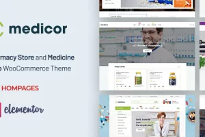 Medicor v1.7.7 – 医疗诊所和药房 WooCommerce WordPress 主题