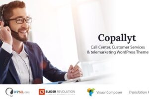 Copallyt v4.6 – 呼叫中心和电话营销 WordPress 主题
