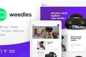 Weedles v1.1.10 – 虚拟现实登陆页面和商店 WordPress 主题
