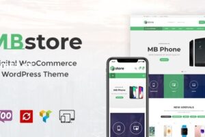 MBStore v2.2 – 数字 WooCommerce WordPress 主题