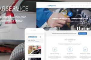 Car Service v7.4 – 机械汽车店 WordPress 主题