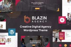 Blazin Agency v1.1 – 创意 WordPress 主题