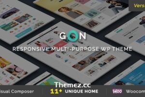 Gon v2.3.2 – 响应式多用途主题