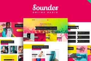 Sounder v1.3.7 – 在线电台 WordPress 主题