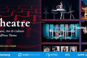 Theater v1.3.0 – 音乐会和艺术活动娱乐主题