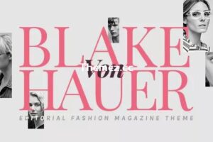 Blake von Hauer v6.0.7 – 编辑时尚杂志主题
