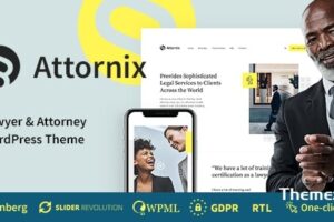 Attornix v1.0.9 – 律师 WordPress 主题