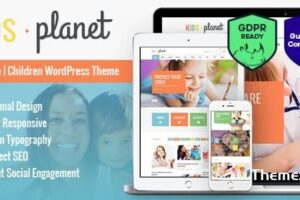Kids Planet v2.2.10 – 多用途儿童 WordPress 主题