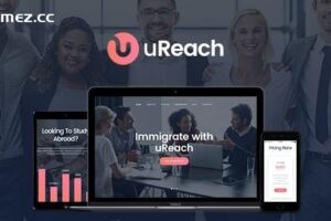 uReach v1.2.0 – 移民和搬迁法律咨询 WordPress 主题